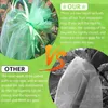 Emballage cadeau 100 pièces sacs de Protection de fruits verts filet avec cordon de serrage couverture de jardin sac en maille pour protéger les plantes de Pes