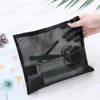 Funzione di viaggio Borsa cosmetica Donna Zipper Make Up Case Trasparente Makeup Organizer Pouch Beauty Beauty Wash Bags