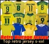 1998 Brasilien Fußballtrikots 2002 Retro-Trikots Carlos Romario Ronaldo Ronaldinho 2004 Camisa de Futebol 1994 Brasilien 1991 1993 RIVALDO ADRIANO 1988 2002 1986 2021