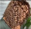 Włosy koronkowe peruki małe lokalne kobiety wybuchowe mechanizm wybuchowy mechanizm peruki chemiczne włókno nakrycia głowy