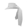 Basker vit brud cowgirl hatt med slöja skenande strass brev bröllopsdekor