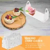 2022 Nieuwe cadeau wrap doos Pasterijboxen Holder Papier Muffin Donut Pakcake Container Dessert Windowmini verpakking Cupcakes Kraft Chocolate Sandwich