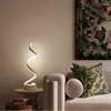 Table Lamps Modern Nordic LED Strip Light Lamp Bedside Aluminum Deco Maison For The Bedroom Desk Bed Grasg