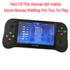 X19 Pro Portable Game Console 5 inch Screen 8GB Handheld AV Cable HDTV Video Games Player for Arcade Neogeo MD GBA FC Family Kids Gaming