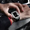 AP Luxury AP Modificato in acciaio inossidabile protezione in acciaio Bracciale cinghia di orologio Fitta con chiusura a farfalla Fit Iwatch Series 8 7 6 5 4 per Apple Watch 44 45mm braccialetto da 45 mm