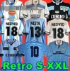 Lazio Retro 1989 1990 1991 1992 1999 2000 2001 Soccer jerseys Nedved Simeone Crespo Gascoigne Home Away voetbalshirt Veron Crespo Nesta 89 90 91 92 93 98 99 00 100th 666