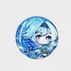 Brooches Game Genshin Impact Kaedehara Kazuha Kamisato Ayaka Baal Raiden Shogun Brooch Pin Cosplay Badge Accessories For Clothes Backpack