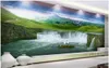 Window Mural Wallpaper 3D Fonds d'écran Waterfall Fonds d'écran TV Mur de fond 3D Fond d'écran pour le salon1613361