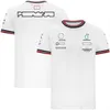 T-shirt de pilote F1, nouvel uniforme d'équipe de course, T-shirt court respirant à séchage rapide, personnalisé, uniforme de course d'équipe de grande taille