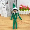 Dzieci pluszowe zabawkowe prezent świąteczny Snoop na czepce Hip Hop Miłośnicy Trans Border Snooping wygięte nad świąteczną żywicą elfową dekoracyjną lalkę