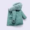 2022 Brand Kids Coat Baby clothes Coats Designer Down Coat Hooded Downs Jacket Thick Warm Outwear Girl Boy Girls designers Outerwear White Duck Jackets Sleeves Are