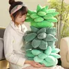 Kawaii Succulent Oreiller Doux Mignon Fleur Oreillers En Peluche Squish Jouet Simulation Plante En Peluche Oreiller Décor À La Maison Cadeau D'anniversaire Fille J220729