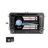 16 Go TF carte SD carte GPS pour Volkswagen 2 Din autoradio Windows Ce 6.0 GPS Navigation cartes du monde Europe russie espagne moyen-orient etc.