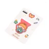 Cartoon Christmas Magnetic Bookmark Student Mark Classification Book Page Clip Cute Special-Shaped Double-Sided Paper