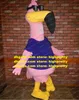 Pink Flamingo with Sunglasses Mascot Costume Adult Cartoon Character Outfit Suit Crew Cabaret Parent-child Activities zz7698