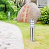 Paslanmaz Çelik Çörekler Işıklar Açık Bahçe Arka Bahçe Peyzaj Çim Lambası Villa Veranda Yolu Sokak Post Sütun Işığı
