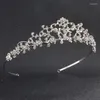 Copricapo Diademi e corone da sposa in cristallo Accessori per capelli Gioielli Tiara con strass Copricapo da sposa