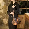 Modeontwerper tas luxe design vintage bucket tas dames mode retro stijl een schouder crossbody tassen