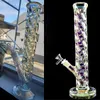 colorful glass bongs water pipes Hookahs glasses bubbler Water bong downstem perc heady rigs with 14mm bowl