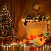 Décorations de Noël 2023 Sac Bas Cadeau Père Noël Elk Bonhomme de neige Bonbons Mignon Pendentif d'arbre dans différents styles