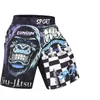 Personnalisation du short masculin MMA perd des troncs légers pour la formation de boxing combattant muay thai bjj grappling combat