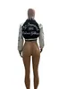Damenjacken Herbst 2022 Frauen Kleidung Modes Streetwear Button Frau Baseball Racer Letterman Jacke für Damen