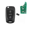 3 knappar Chip ID46 Flip Remote Key FOB för Hyundai Elantra 20102015 Komplett fjärrnyckel 433MHz Toy40 Blade237C4738329