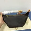 Fanny Pack sac à bandoulière pour femmes sacs à bandoulière de luxe design pour femmes sacs de taille fleur marron avec ceinture