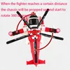 Flash music of electric aircraft fighter 360 rotating simulation deformable model Children's gift