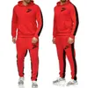 Ensembles à capuche Survêtement pour hommes Sweat à capuche décontracté Jogging Pantalon Outfit Homme Pull à capuche Mode Streetwear Vêtements Marque LOGO Imprimer