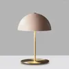 Table Lamps Modern Led Lights For Bedroom Night Stand Kawaii Home Decor Iron Purple Green Ceramic Lamp