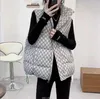 Gilets pour femmes automne hiver 2022 gilet pour dame nouveau style gilet en coton ample et à la mode manteaux pour vêtements d'extérieur pour femmes