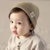 Caps Chapeaux Bonskull Caps Baby Knit Cartoon Candon Candy Coucolage chaud Infant Hapte de couverture en laine en laine molle Banes Fashion 221107