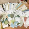 Fogli Vintage Journal Collage Material Pack Fai da te Scrapbooking Decorazione di base Memo Pad Sfondo Note Cancelleria di carta