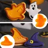 Formy do pieczenia 4PCS Halloween forma formy dynia Dypkin Biscuit Cutter Food Grade Plastic DIY Tool