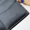 Designer echte lederen heren kaarthouders vrouwen unisex pocket mode mini creditcardhouder tas klassieke munten portemonnee portemonnee