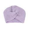 Ball Caps Mother Hat Baby Girls Headband Soft Warm Winter Set