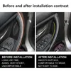 Car Interior Cover For BMW F01 F02 7 Series Front Rear Left and Right Doors Handle Pull Protective