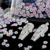 Nail Art Décorations Ultra-mince Fleur Paillettes Coloré Tranché Poudre Glitter Conception Décoration Bricolage Accessoires Outil