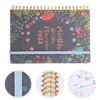 Planner Book Monthly Notebook Weekly Daily Notepad Schedule Spiral Calendar Journalacademic Planning English Coil 2024