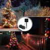 Stringhe impermeabili 10m a energia solare a spago a led luce fata per ghirlanda per vacanza Garland albero di Natale decorazione 8 modalità illuminazione da esterno