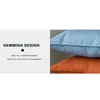 Imita￧￣o de linho embrulhado travesseiro de travesseiro decorativo de simplicidade moderna sof￡ quarto de escrit￳rio cor s￳lido