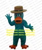 Costume de mascotte Perry Le Platypus de Phineas et Ferb Adult Cartoon Characton Advertising Drive American Jubilee ZZ8224