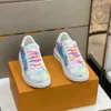 Buty Beverly Hills Sneakers skórzany krawatowy deszczowy nadruk luksemburg