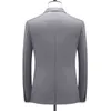 Kostymer Blazers 17 färger highend Custom Suit Tredelad Herr Slim Smoking Herr Bröllopsbalklänning Plus Size 6XL J220906