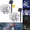 Décoration de fête guirlandes solaires Led Viner fée guirlande lumineuse de noël 5/10M et vacances bricolage pour anniversaire année décor de mariage