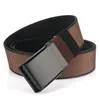 Belts Metal Buckle Double Face Nylon Belt Men And Women's Casual Simple Student Versatile Canvas