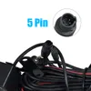 XINMY Auto 5 Pin HD Car Rear View Camera Reverse 4LED Night Vision Video Camera Wide Angle 170 Degree Parking Camera For Car Accessories