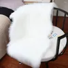 Tappeti in lana artificiale morbida casa tappeto tappeto sedia in pelle di pecora tappeti semplici tappeti coperta camera da letto fluffy per bambini