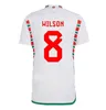 2024 Wales Soccer Jerseys Cymru Bale Wilson James Johnson Allen Giggs Brooks Ramsey Moore Vokes Smith Davies Ampadu Rodon Vokes Men Kids Maillot de Football Shirts